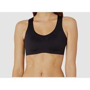 Brooks 32C/D Holds Me In Dare Crossback Run Bra Black